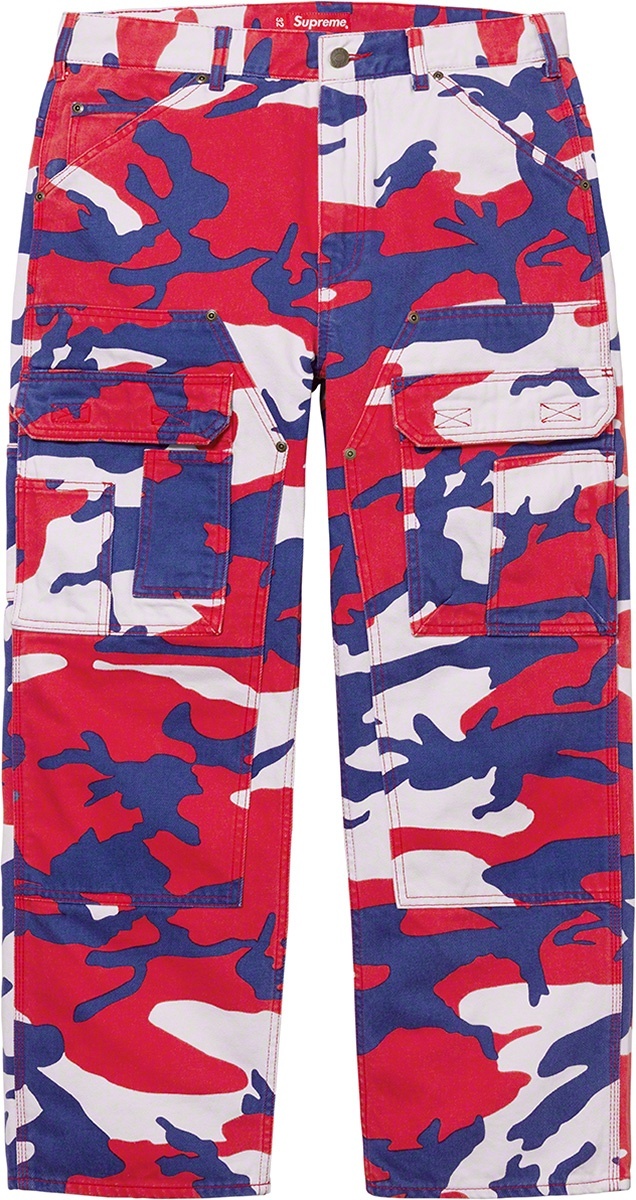 Double Knee Denim Utility Pant view 7